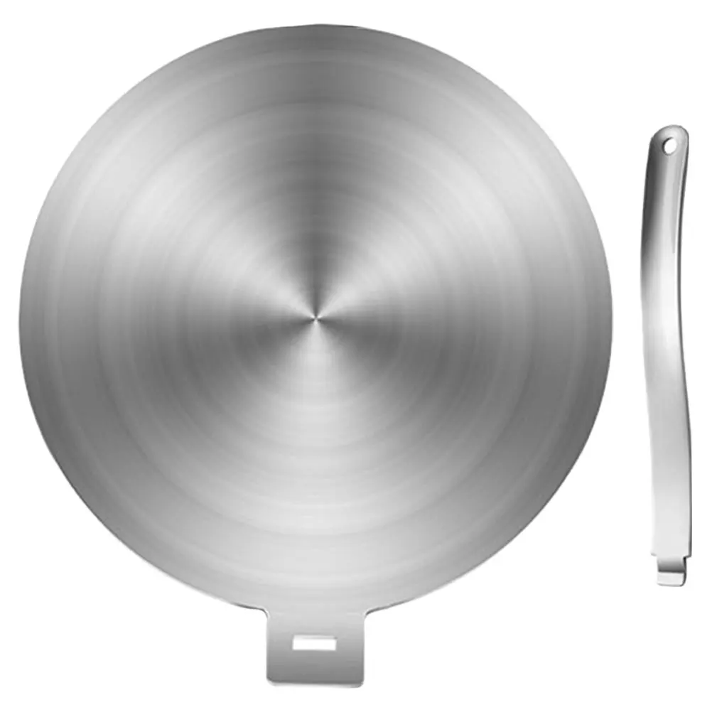 Теплоотводящая пластина из нержавеющей стали, утолщенный индукционный адаптер для газовой плиты и электрической варочной панели
Теплоотводящая пластина из нержавеющей стали, утолщенный индукционный адаптер для газовой плиты и электрической варочной панели