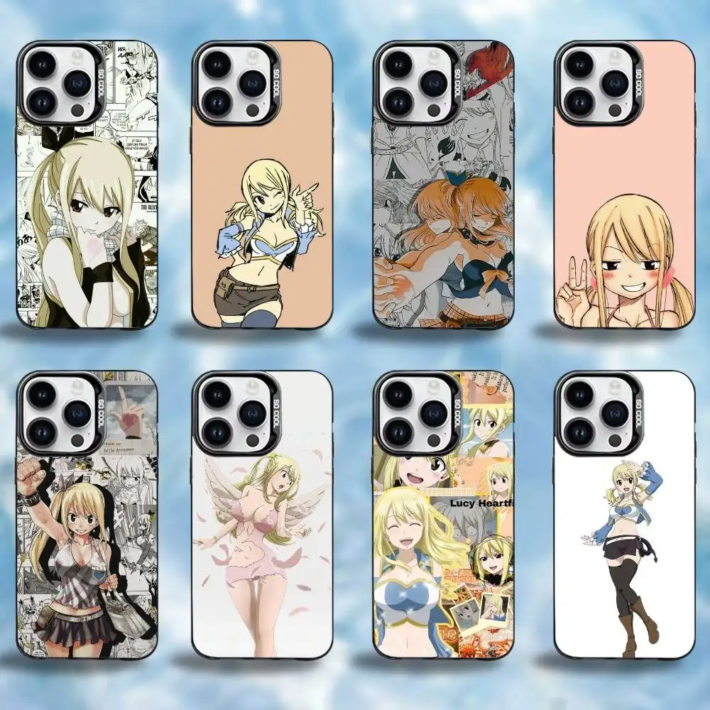 Fairy Tail Lucy Heartfilia Phone Case For iPhone17,16,15,14,13,12,11 Plus,Pro Max Black Border Silver Plated Cover
Fairy Tail Lucy Heartfilia Phone Case For iPhone17,16,15,14,13,12,11 Plus,Pro Max Black Border Silver Plated Cover
