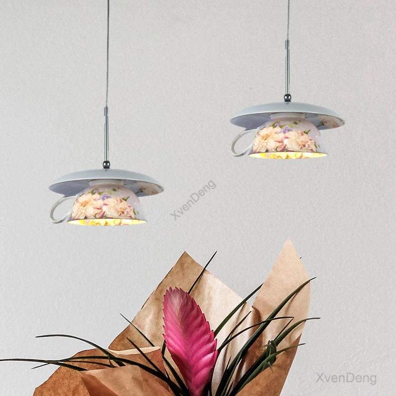 Modern Ceramic Cup Pendant Lights Chinese Style Vintage Hanging Lamp for Living Room Kitchen Bedroom Home Decor Light Fixtures
Modern Ceramic Cup Pendant Lights Chinese Style Vintage Hanging Lamp for Living Room Kitchen Bedroom Home Decor Light Fixtures