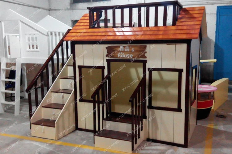 Customized Solid Wood American Children's Tree House Bed House up and down Height-Adjustable Bed Cartoon Boys and Girls Bunk Bed
Customized Solid Wood American Children's Tree House Bed House up and down Height-Adjustable Bed Cartoon Boys and Girls Bunk Bed