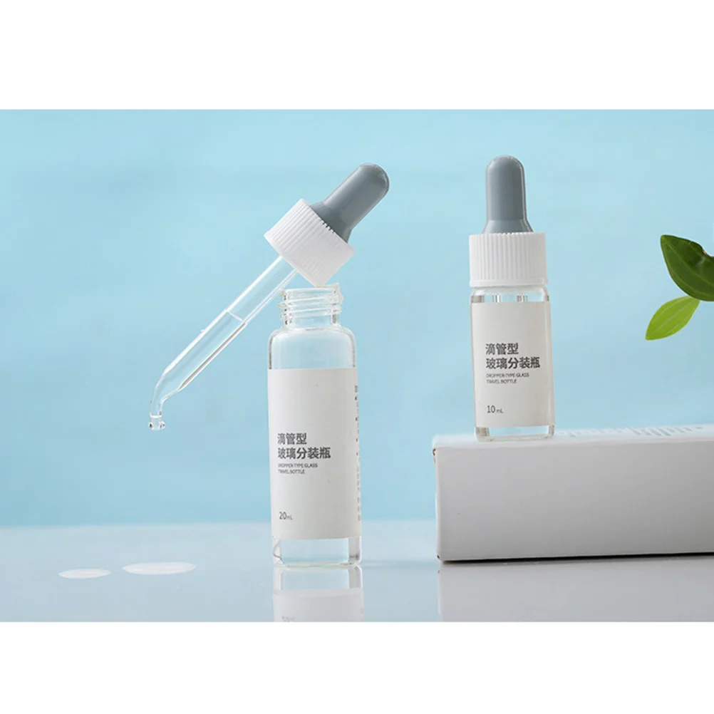 2Pcs Glass Dropper Bottles Durable Transparent Container Makeup Bottle Essential Oil Essence Extractor
2Pcs Glass Dropper Bottles Durable Transparent Container Makeup Bottle Essential Oil Essence Extractor
