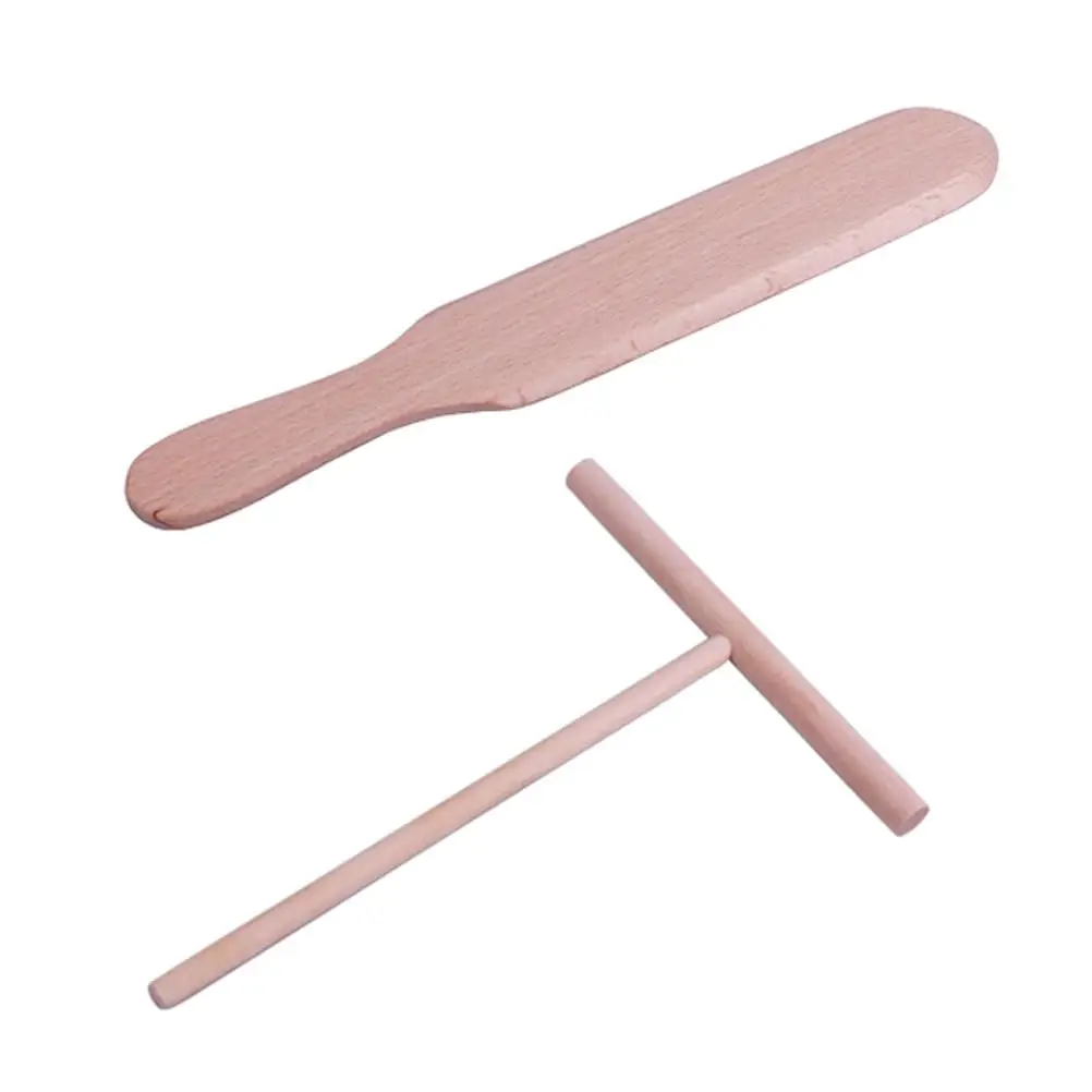 2 Pcs Wooden Crepe Spreader Pancake Tools Kitchen Baking Utensils Small Spatula Butter Scraper Pastry Homemade
2 Pcs Wooden Crepe Spreader Pancake Tools Kitchen Baking Utensils Small Spatula Butter Scraper Pastry Homemade