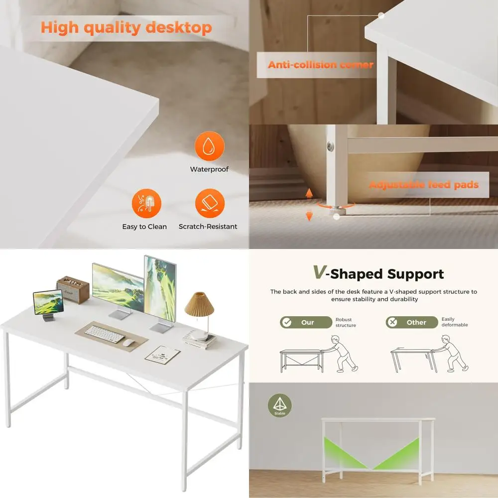 Compact Study Desk for Small Spaces: 40 x 19.7 Simple Style Writing Table for Home Office and Students
Compact Study Desk for Small Spaces: 40 x 19.7 Simple Style Writing Table for Home Office and Students