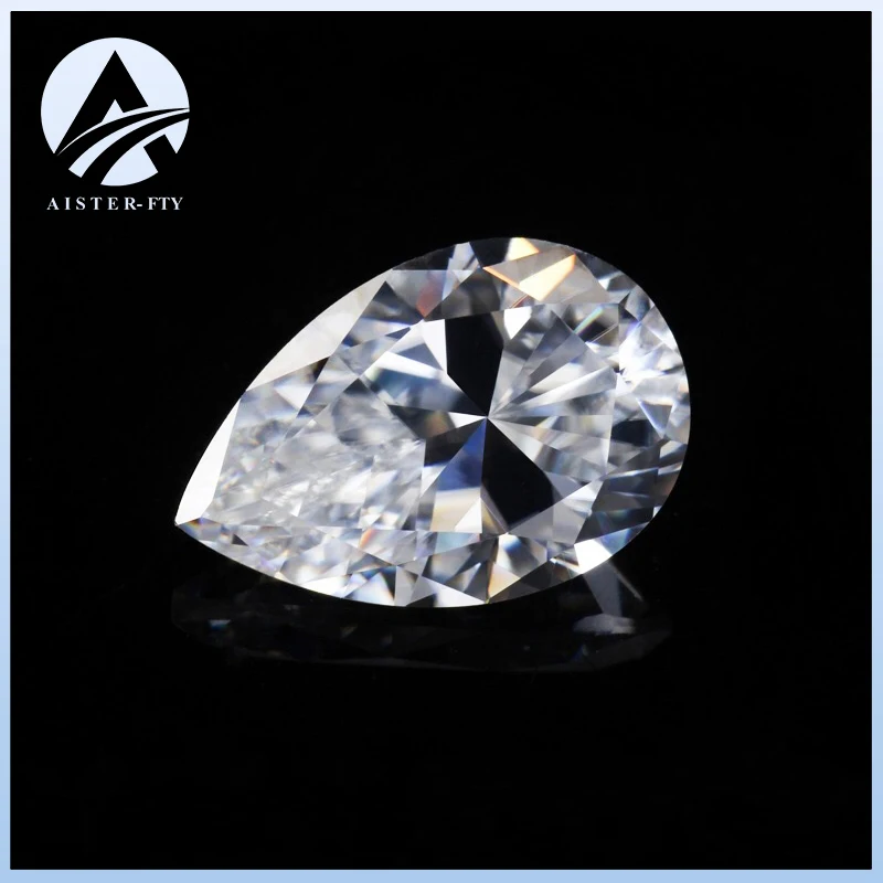 Super White D Color Moissanite Stone with Certificate Pear Cut Moissaite Loose Stone Moisanite Gemstone Pass Tester
Super White D Color Moissanite Stone with Certificate Pear Cut Moissaite Loose Stone Moisanite Gemstone Pass Tester