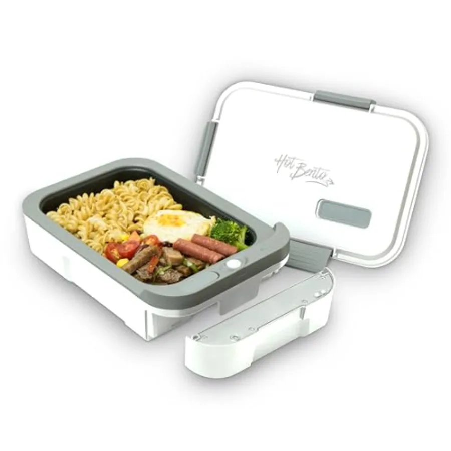 PLUS Self Heating Lunchbox Fast Heating Food Warmer Battery and AC Powered Easy to Clean Portable Anywhere From The Office To T
PLUS Self Heating Lunchbox Fast Heating Food Warmer Battery and AC Powered Easy to Clean Portable Anywhere From The Office To T