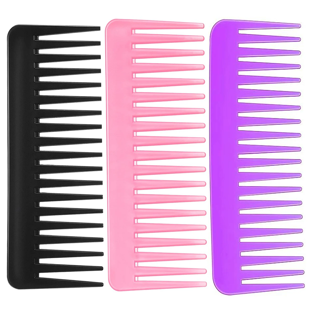 3Pcs Wide Tooth Comb and Large Hair Detangling Comb for Long Hair, Curly Hair, Wet Hair, No Handle Detangler Comb
3Pcs Wide Tooth Comb and Large Hair Detangling Comb for Long Hair, Curly Hair, Wet Hair, No Handle Detangler Comb