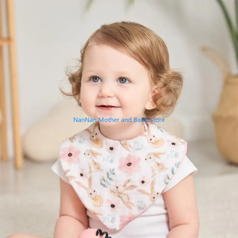 Absorbent Baby Bibs with Adjustable Snaps Stylish & Practical Baby Drool Bibs 6 layered Cotton Baby Bibs for Boys Girls
Absorbent Baby Bibs with Adjustable Snaps Stylish & Practical Baby Drool Bibs 6 layered Cotton Baby Bibs for Boys Girls