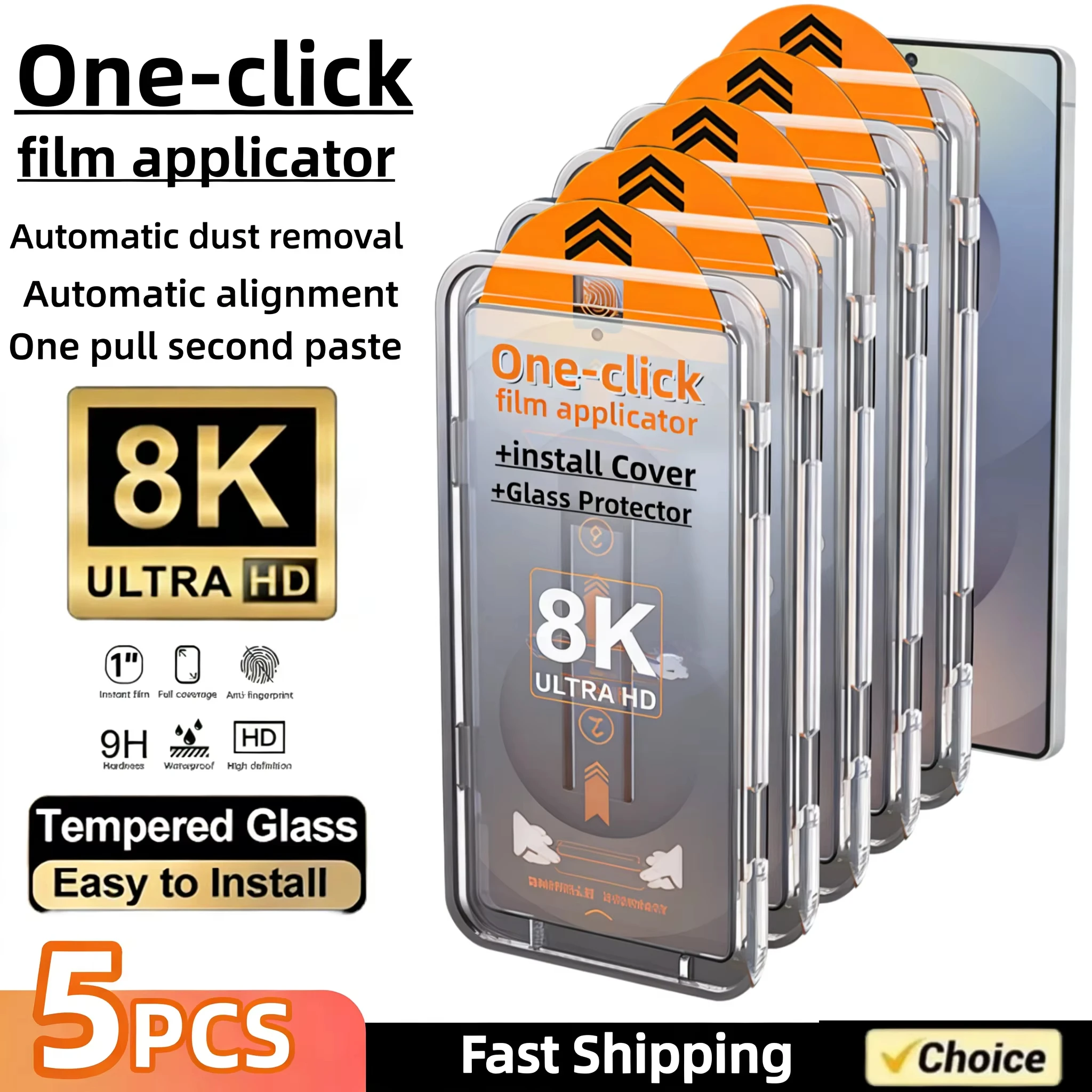 HD Tempered Glass For Samsung Galaxy S21 S22 S23 S24 FE S25 S26 Ultra Screen Protector A56 5G A55 A36 A07 A17 A26 Install Cover
HD Tempered Glass For Samsung Galaxy S21 S22 S23 S24 FE S25 S26 Ultra Screen Protector A56 5G A55 A36 A07 A17 A26 Install Cover