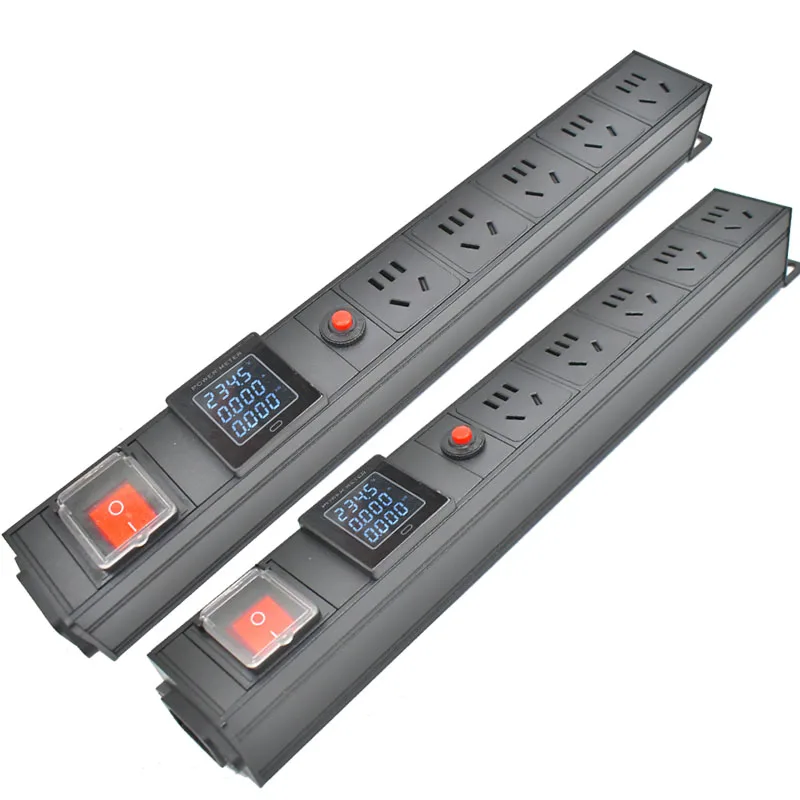 C14 port PDU Power Strip Distribution Unit 1-9 Way AU/CN Outlet socket Digital display ammeter 16 overload protection
C14 port PDU Power Strip Distribution Unit 1-9 Way AU/CN Outlet socket Digital display ammeter 16 overload protection
