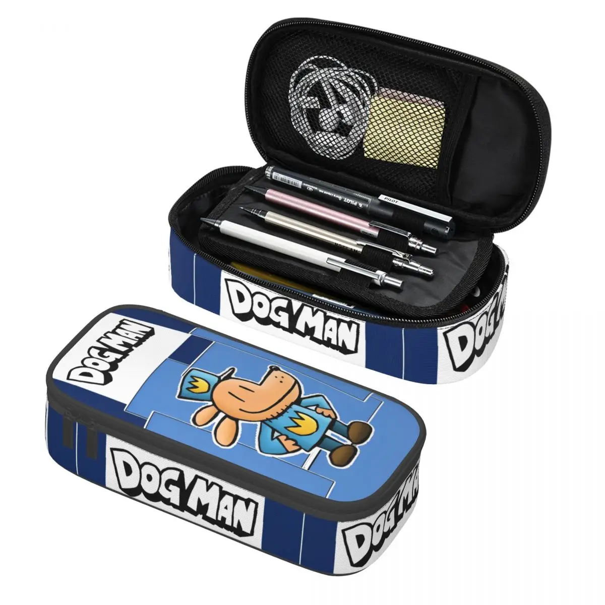 Large Pencil Pouch Dog Man School Supplies Double Layer Pencil Bag Women Make Up Bag Perfect Gifts
Large Pencil Pouch Dog Man School Supplies Double Layer Pencil Bag Women Make Up Bag Perfect Gifts