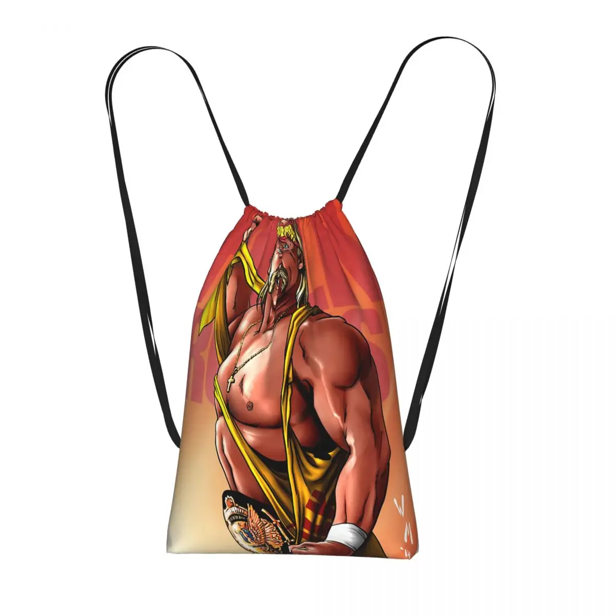 Hulk Hogan Hulkamania Backpacks Portable Drawstring Bundle Pocket Sports Bag Book Bags for Man Woman Students
Hulk Hogan Hulkamania Backpacks Portable Drawstring Bundle Pocket Sports Bag Book Bags for Man Woman Students