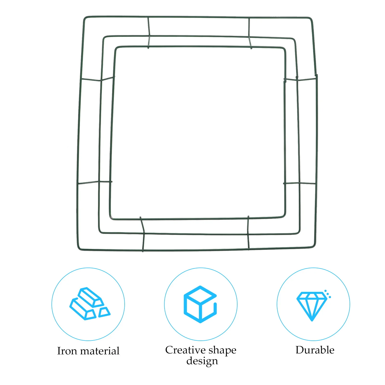 2Pcs Iron Floral Wreath Rings Deep Green DIY Frame for Wall Art Holiday Festival Flower Decor Wreath Ring Flower Frame
2Pcs Iron Floral Wreath Rings Deep Green DIY Frame for Wall Art Holiday Festival Flower Decor Wreath Ring Flower Frame