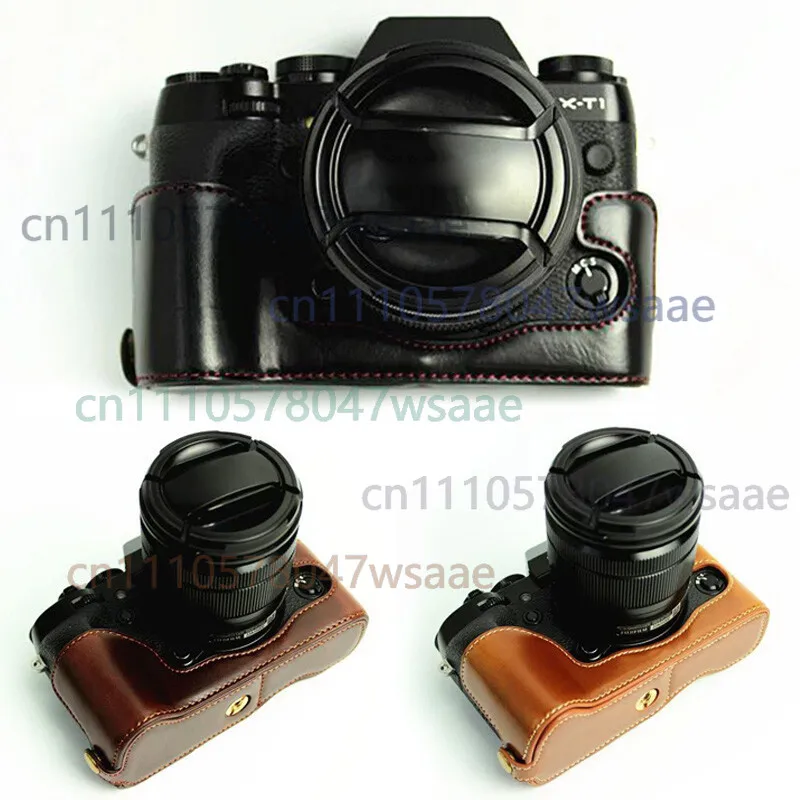 Leather Camera Protect Half Case Grip for Fuji Fujifilm X-T1 XT1 (Synthetic Leather)
Leather Camera Protect Half Case Grip for Fuji Fujifilm X-T1 XT1 (Synthetic Leather)