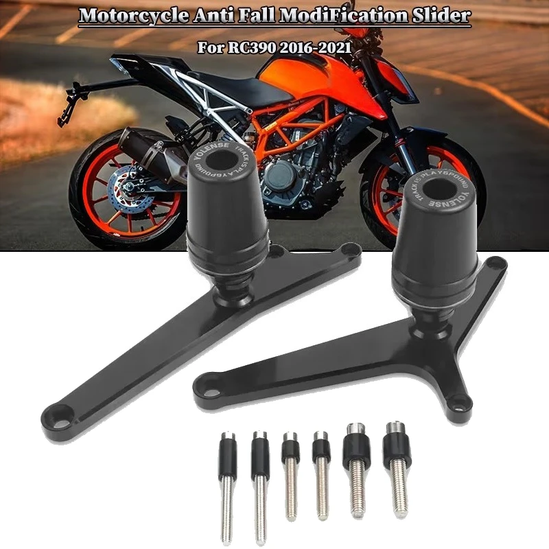 For KTM RC390 RC 390 2016-2021 2017 2018 2019 2020 Motorcycle Falling Protection Frame Slider Fairing Guard Crash Protector
For KTM RC390 RC 390 2016-2021 2017 2018 2019 2020 Motorcycle Falling Protection Frame Slider Fairing Guard Crash Protector