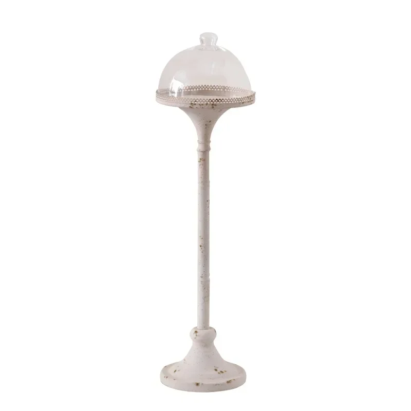 European iron cake dessert baking glass cover tall tray
European iron cake dessert baking glass cover tall tray
