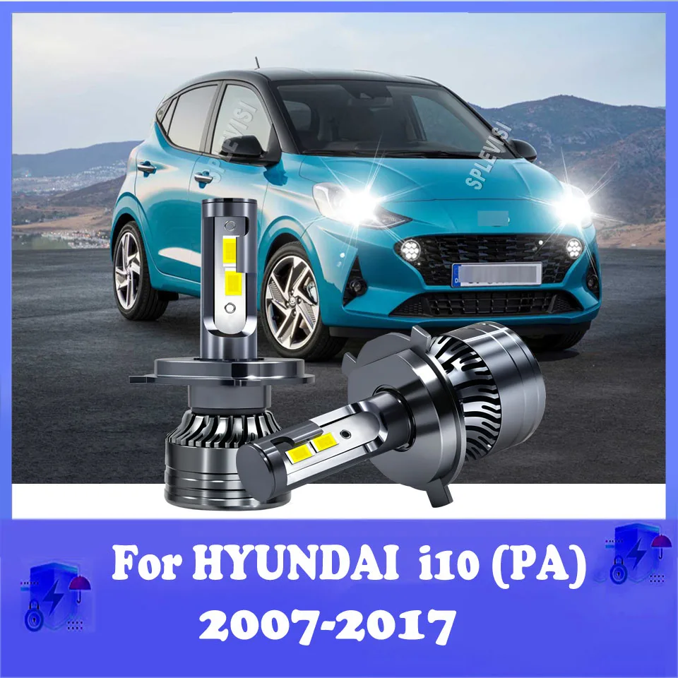 2Pcs Car Lights 18000LM Turbo Lamps 12V 6000K For Hyundai i10 (PA) 2007 2008 2009 2010 2011 2012 2013 2014 2015 2016 2017
2Pcs Car Lights 18000LM Turbo Lamps 12V 6000K For Hyundai i10 (PA) 2007 2008 2009 2010 2011 2012 2013 2014 2015 2016 2017