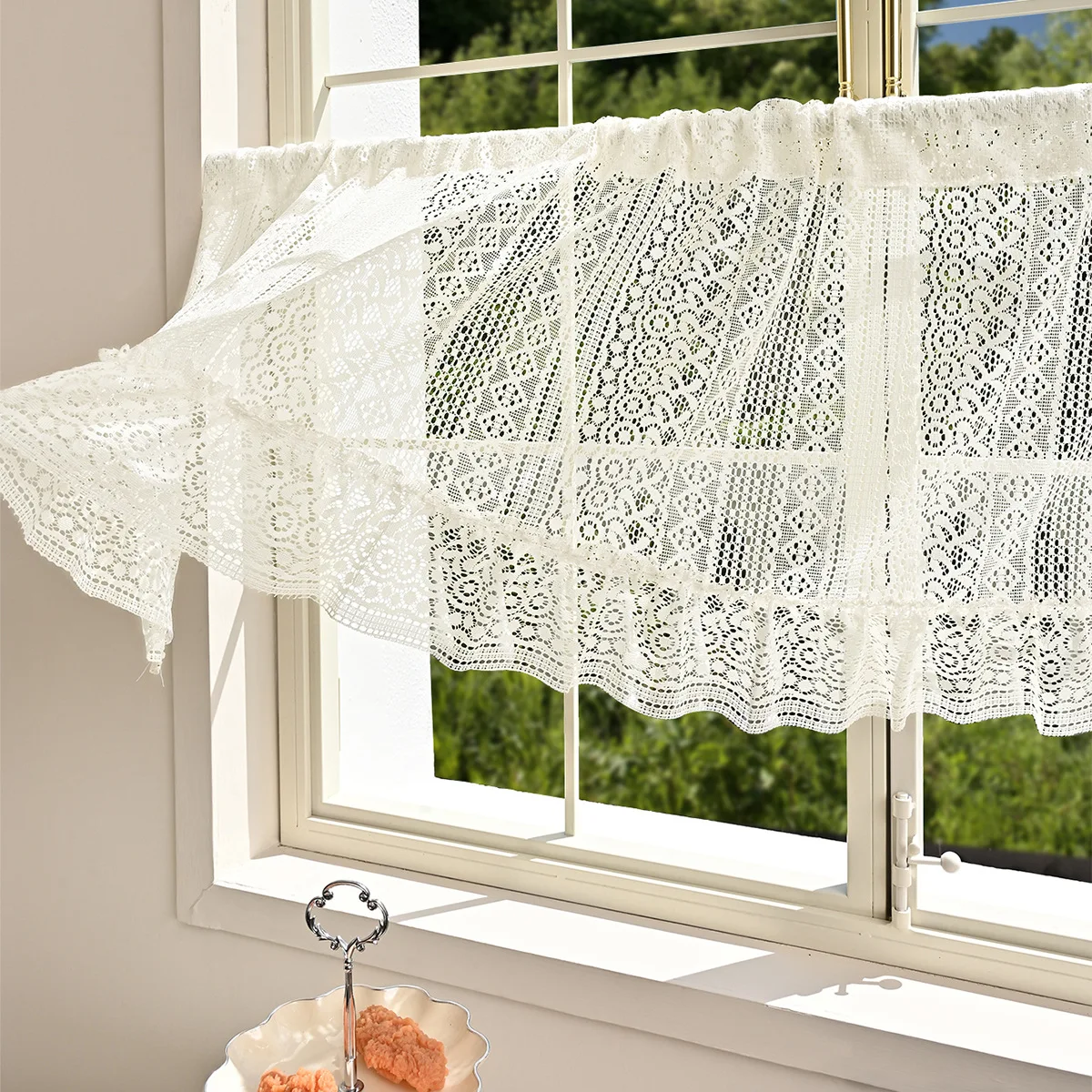 Window Valance Beige Lace Flower Hollow Out Sheer Short Curtains Rod Pocket French Style Kitchen Partition Valances Romantic
Window Valance Beige Lace Flower Hollow Out Sheer Short Curtains Rod Pocket French Style Kitchen Partition Valances Romantic