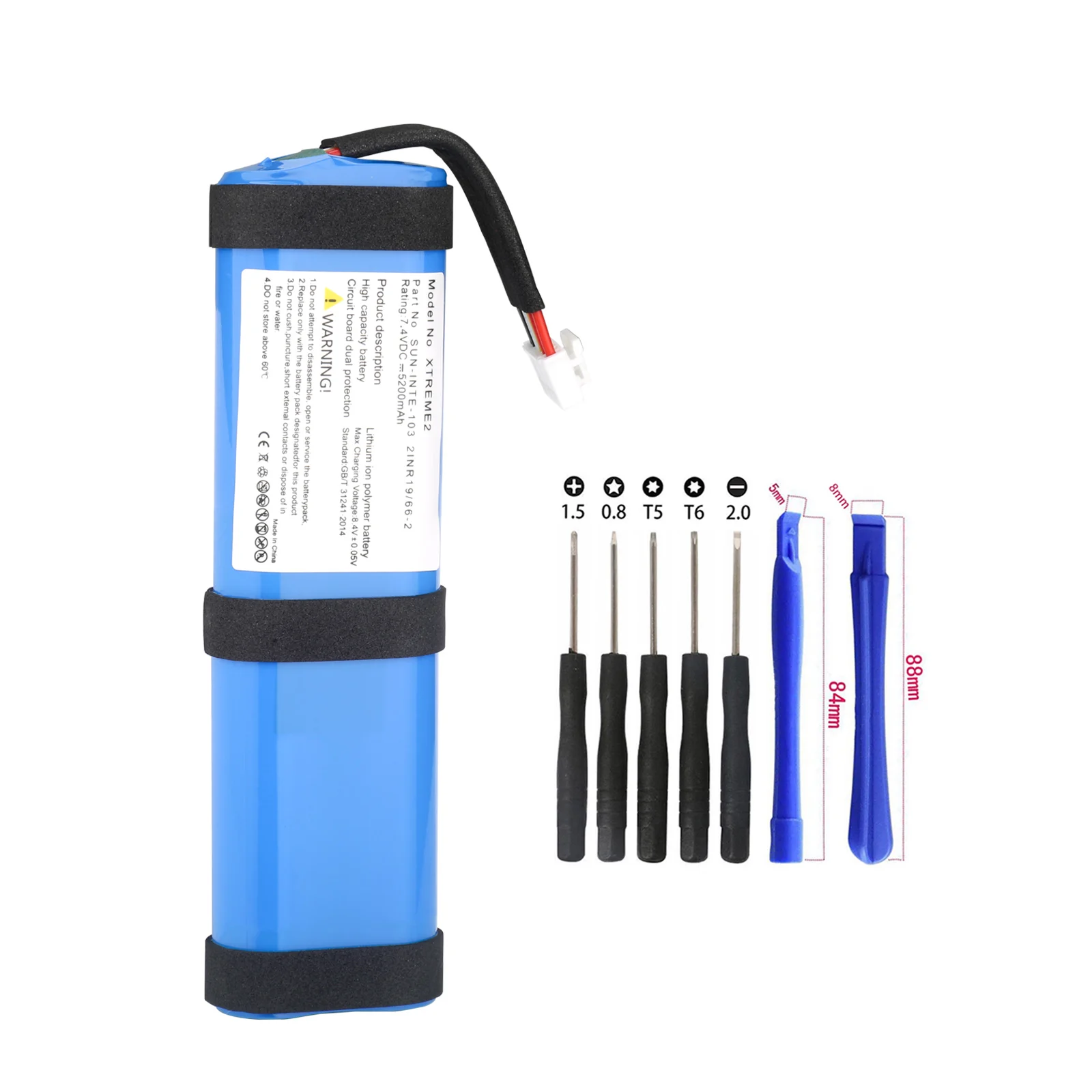 Новый Сменный аккумулятор 5200 мАч для JBL JBLXTREME2BLKAM, JBLXTREME2BLUAM, Xtreme 2 2INR19/66-2, SUN-INTE-103
Новый Сменный аккумулятор 5200 мАч для JBL JBLXTREME2BLKAM, JBLXTREME2BLUAM, Xtreme 2 2INR19/66-2, SUN-INTE-103