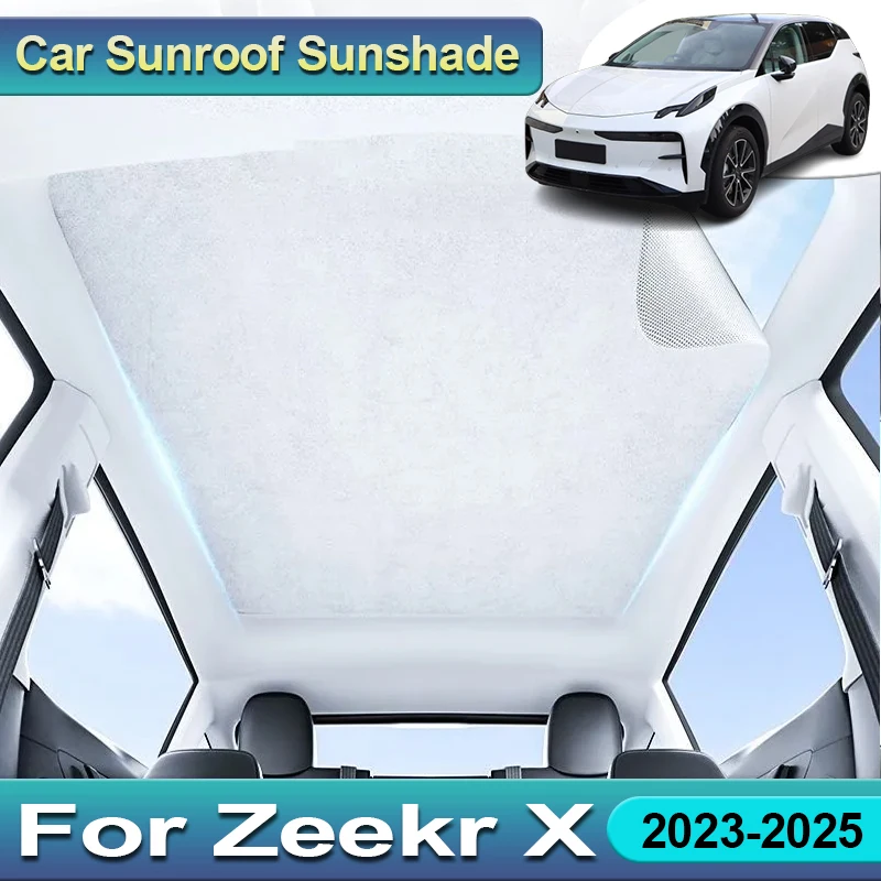 1PCS For Zeekr X Accessorie 2024 2023 2025 Protection Sunroof Cover Parts Heat Insulation Car Sunshades Electrostatic Adsorption
1PCS For Zeekr X Accessorie 2024 2023 2025 Protection Sunroof Cover Parts Heat Insulation Car Sunshades Electrostatic Adsorption