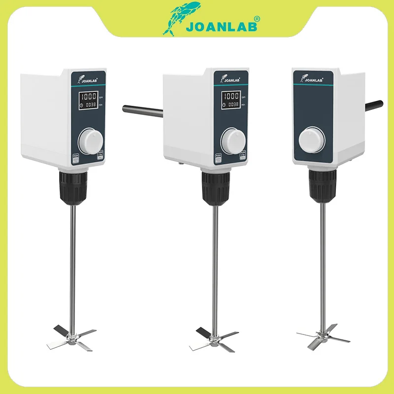 JOANLAB Mixer Lab Electric Stirrer Digital Display Overhead Stirrer Adjustable Height Lab Equipment Without stand
JOANLAB Mixer Lab Electric Stirrer Digital Display Overhead Stirrer Adjustable Height Lab Equipment Without stand