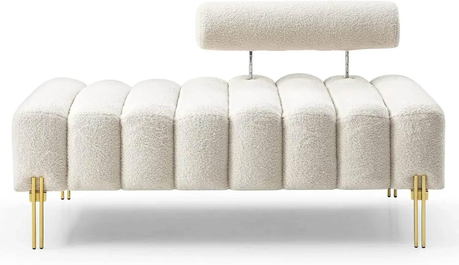 Customizable l 53.2" Modern Loveseat Sofa Couch, Upholstered Accent Sofa with Golden Legs and Adjustable Backrest,
Customizable l 53.2" Modern Loveseat Sofa Couch, Upholstered Accent Sofa with Golden Legs and Adjustable Backrest,