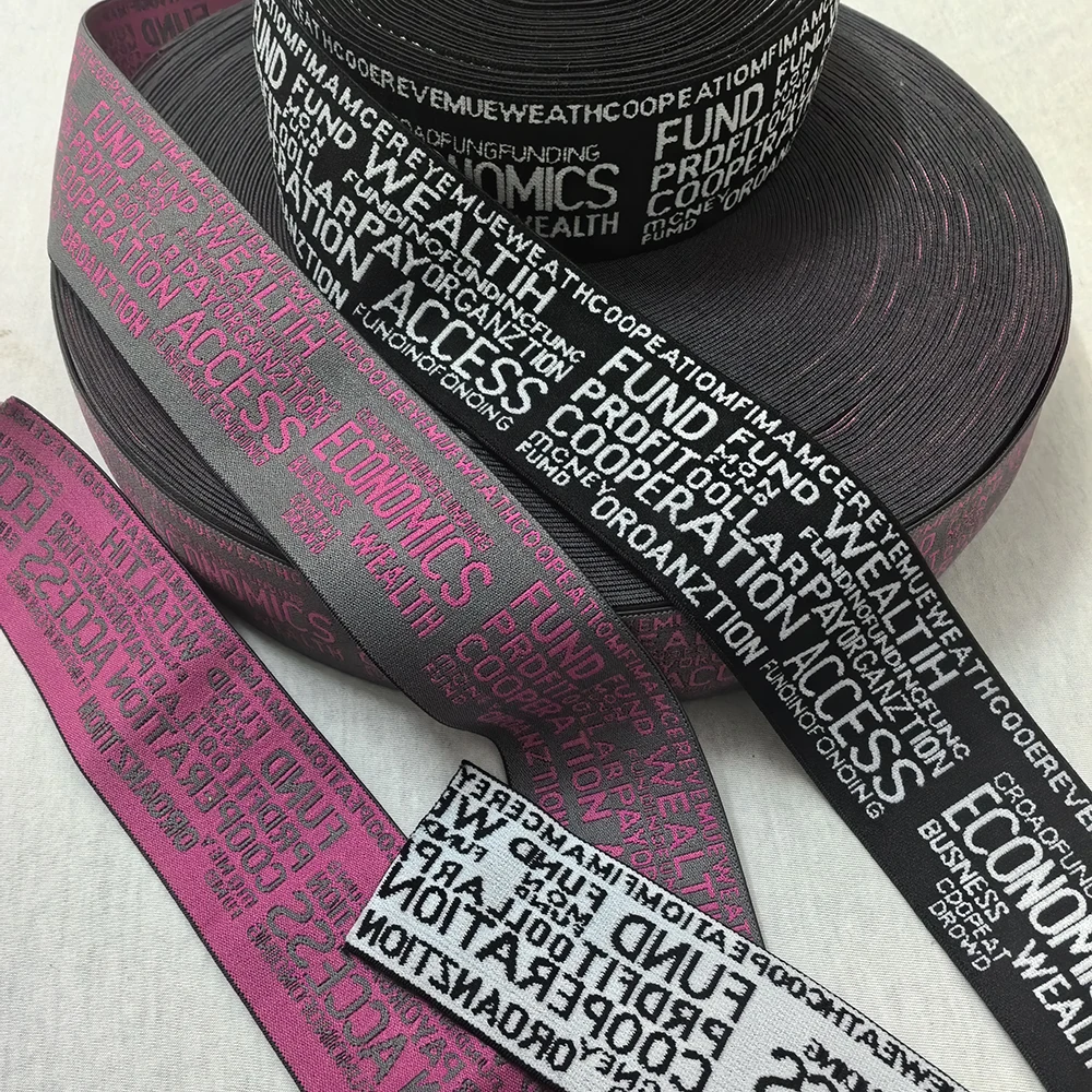5cm Letter Jacquard Elastic Band Rubber Band Stretch Underwear Boxer Waistband for Sewing Trouser Sewing Accessories By Meter
5cm Letter Jacquard Elastic Band Rubber Band Stretch Underwear Boxer Waistband for Sewing Trouser Sewing Accessories By Meter