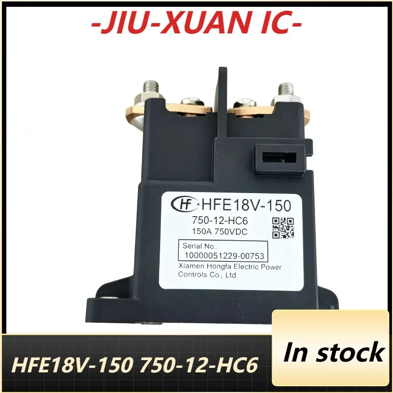 New 1pcs/lot HFE18V-150 750-12-HC6 750V 150A Hongfa New Energy Vehicle Relays
New 1pcs/lot HFE18V-150 750-12-HC6 750V 150A Hongfa New Energy Vehicle Relays