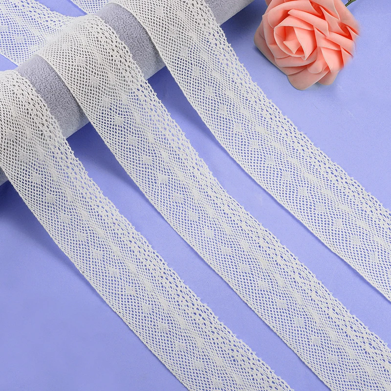 Braid Cotton Lace Trim Patchwork, Needlework Sewing Accessories, Clothes Decoration, Garment Material 193, 30Yards, 4.5cm
Braid Cotton Lace Trim Patchwork, Needlework Sewing Accessories, Clothes Decoration, Garment Material 193, 30Yards, 4.5cm