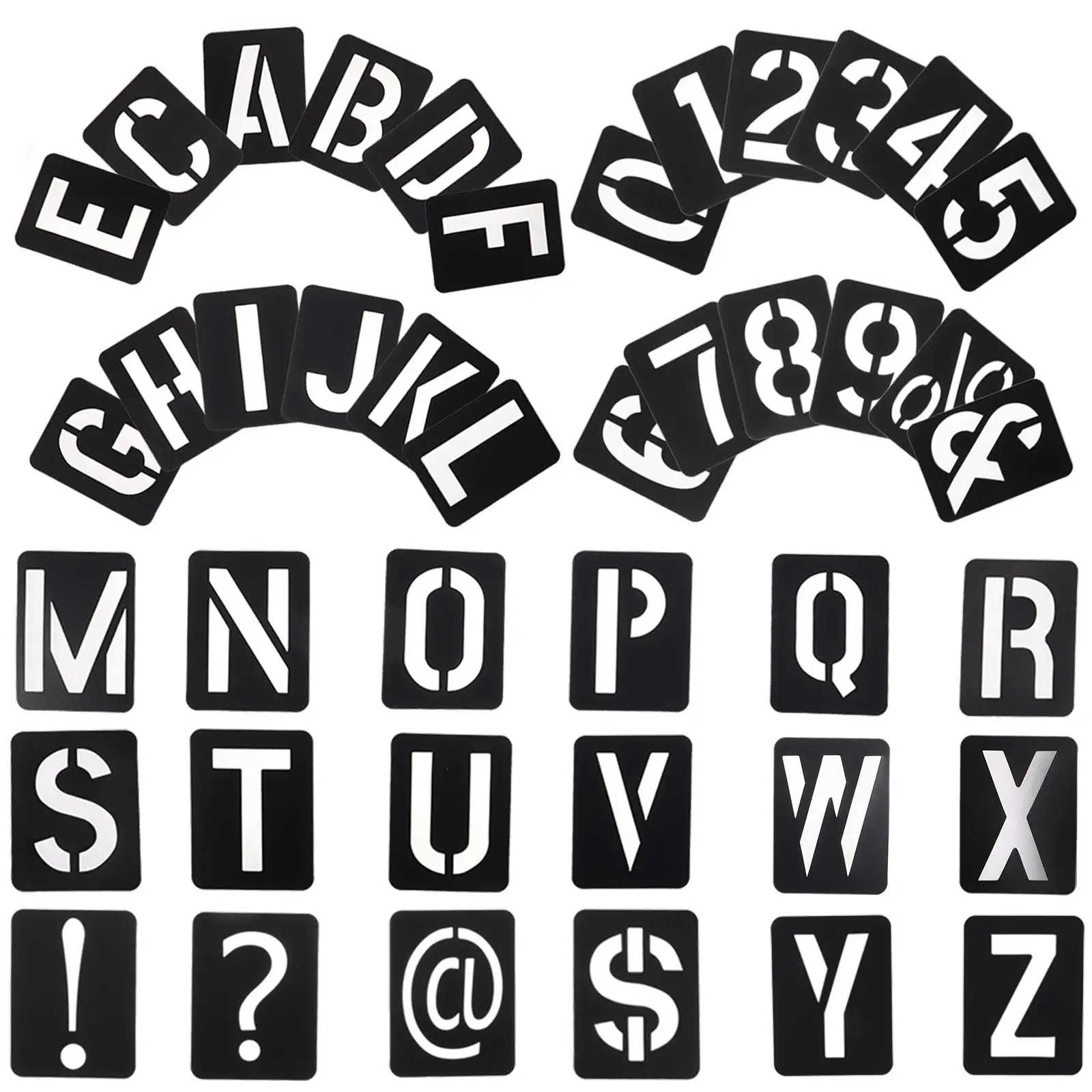 Letter Template Ruler Small Stencils Large Alphabet Letters for Crafts Number Painting
Letter Template Ruler Small Stencils Large Alphabet Letters for Crafts Number Painting