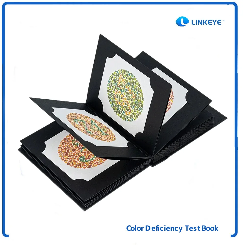 2025 New Edition Ishihara Book 38 Plates Optometry Color Blindness Color Deficiency Test Book HD Patterns Premium Leather Cover
2025 New Edition Ishihara Book 38 Plates Optometry Color Blindness Color Deficiency Test Book HD Patterns Premium Leather Cover
