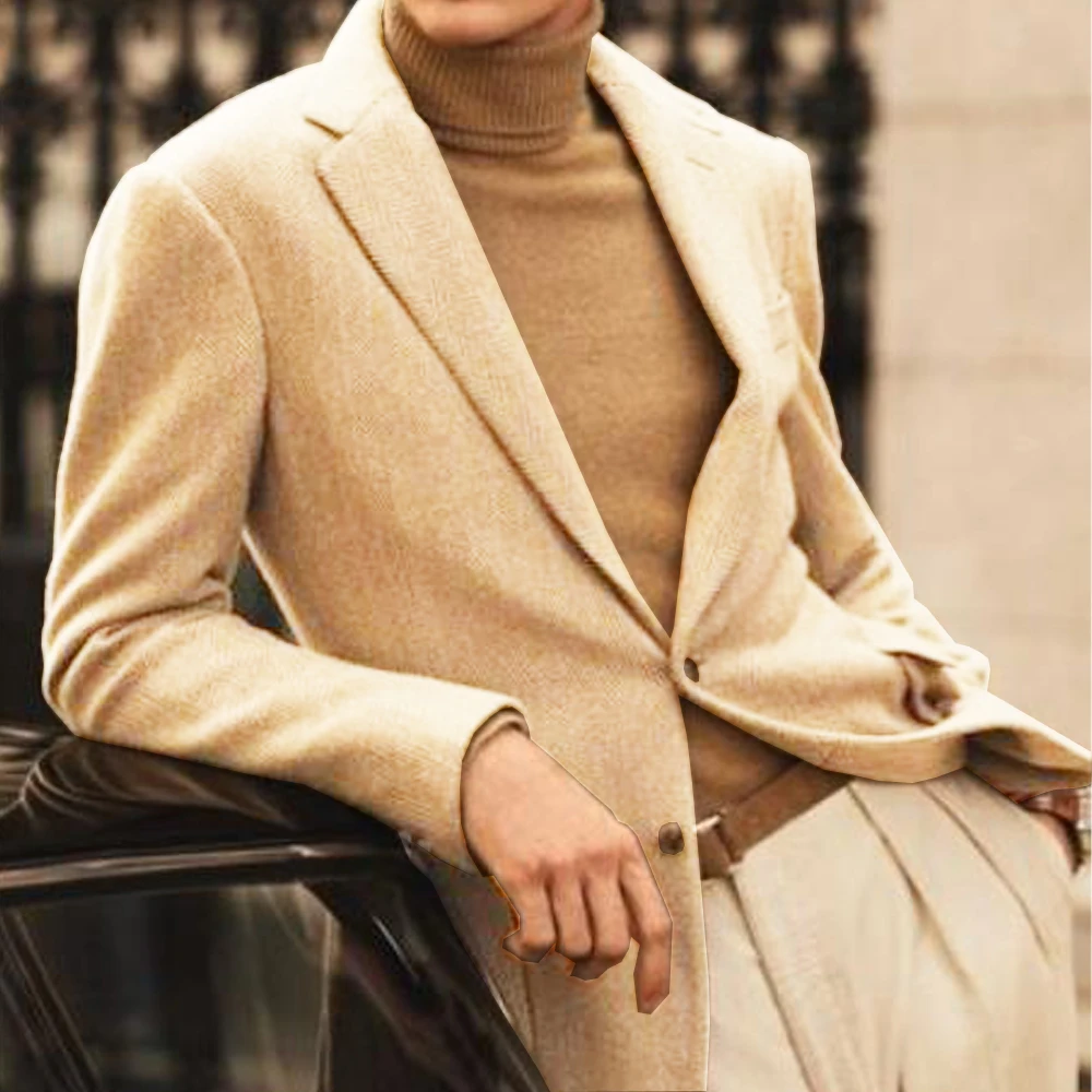 Blazers for Men Lapel Men's Fashion 2023 Custom Made Men's Herringbone Blazer Single-breasted Male Suit Clothing Luxury Clothes
Blazers for Men Lapel Men's Fashion 2023 Custom Made Men's Herringbone Blazer Single-breasted Male Suit Clothing Luxury Clothes