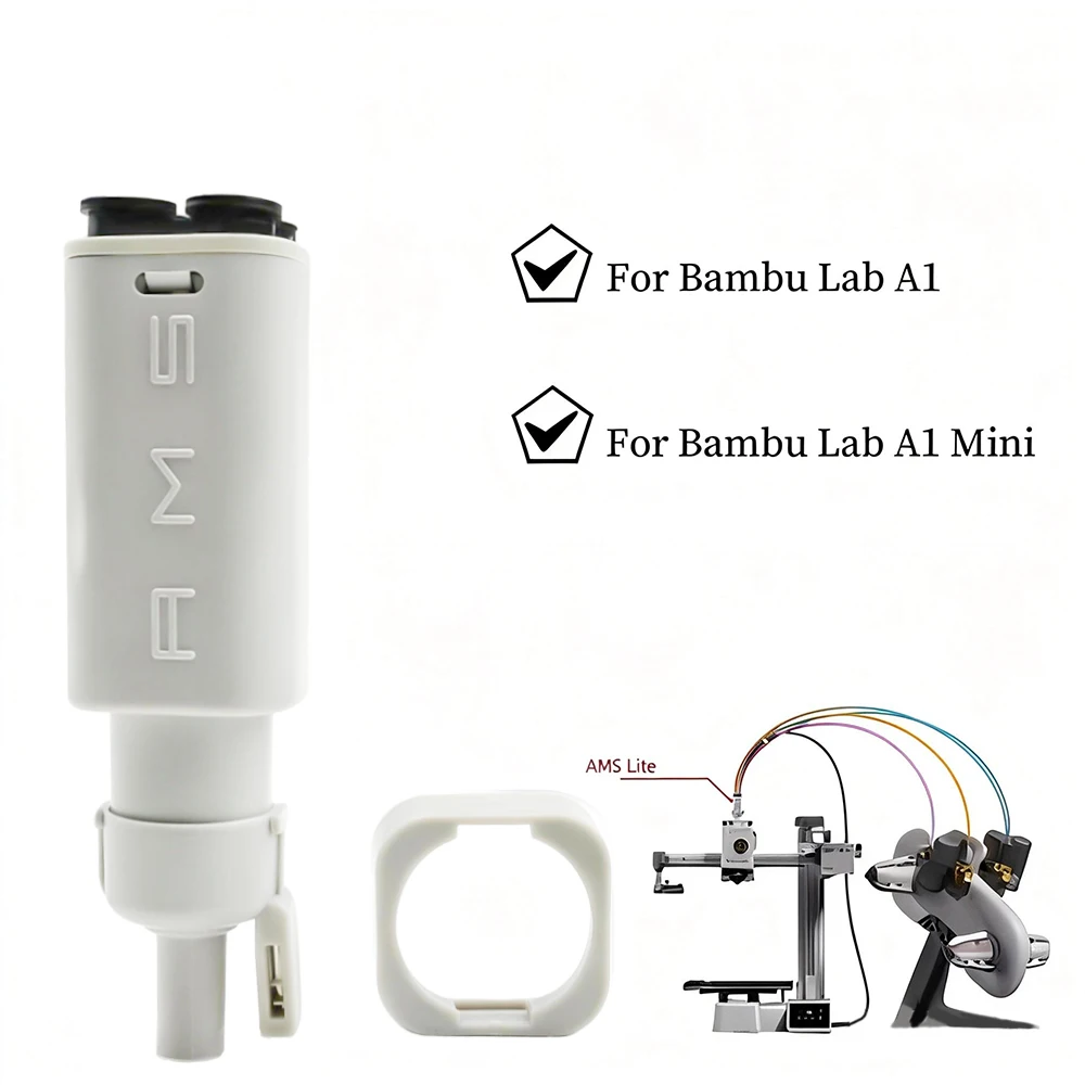 3D Printer Parts AMS Lite Filament Hub Five Way Components Switch Consumables Printing For Bambu lab A1/A1 Mini Parts