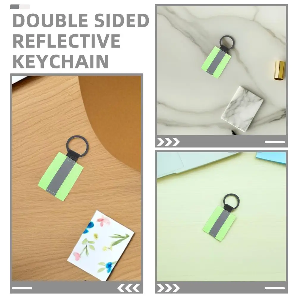 5pcs Reflective Keychain Pendants Double Sided Tags for Backpack Nylon Outdoor Gear High Visibility Accessories
5pcs Reflective Keychain Pendants Double Sided Tags for Backpack Nylon Outdoor Gear High Visibility Accessories