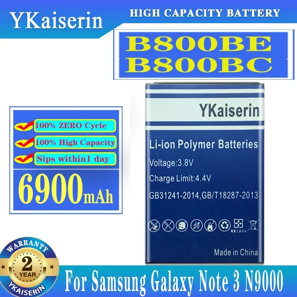 Аккумуляторная батарея ykaisсеребрин B800BE B800BC 6900 мАч для Samsung Galaxy Note 3 III Note3 N9000 N9005 N900 N900A N900M
Аккумуляторная батарея ykaisсеребрин B800BE B800BC 6900 мАч для Samsung Galaxy Note 3 III Note3 N9000 N9005 N900 N900A N900M
