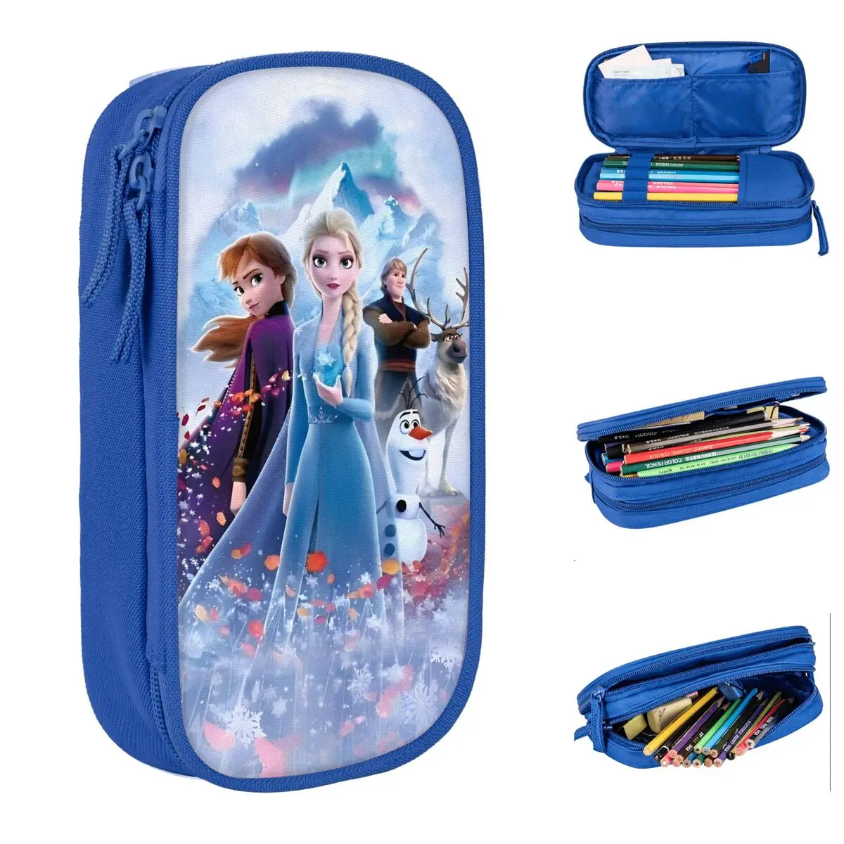 Classic Frozen Elsa Anna Olaf Fantasy Comedy Pencil Cases Pencil Box Pen Kids Large Storage Bags Office Gifts Stationery
Classic Frozen Elsa Anna Olaf Fantasy Comedy Pencil Cases Pencil Box Pen Kids Large Storage Bags Office Gifts Stationery