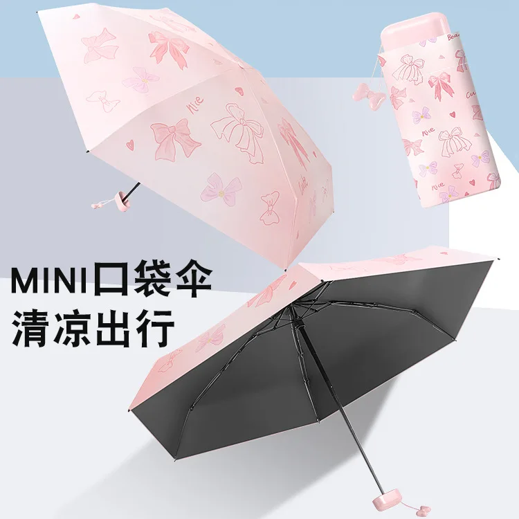 Mini Ultralight Folding Umbrella for Women, Sun UV UPF50+ Protection, Small Compact & Lightweight Pocket Umbrellas for Women
Mini Ultralight Folding Umbrella for Women, Sun UV UPF50+ Protection, Small Compact & Lightweight Pocket Umbrellas for Women