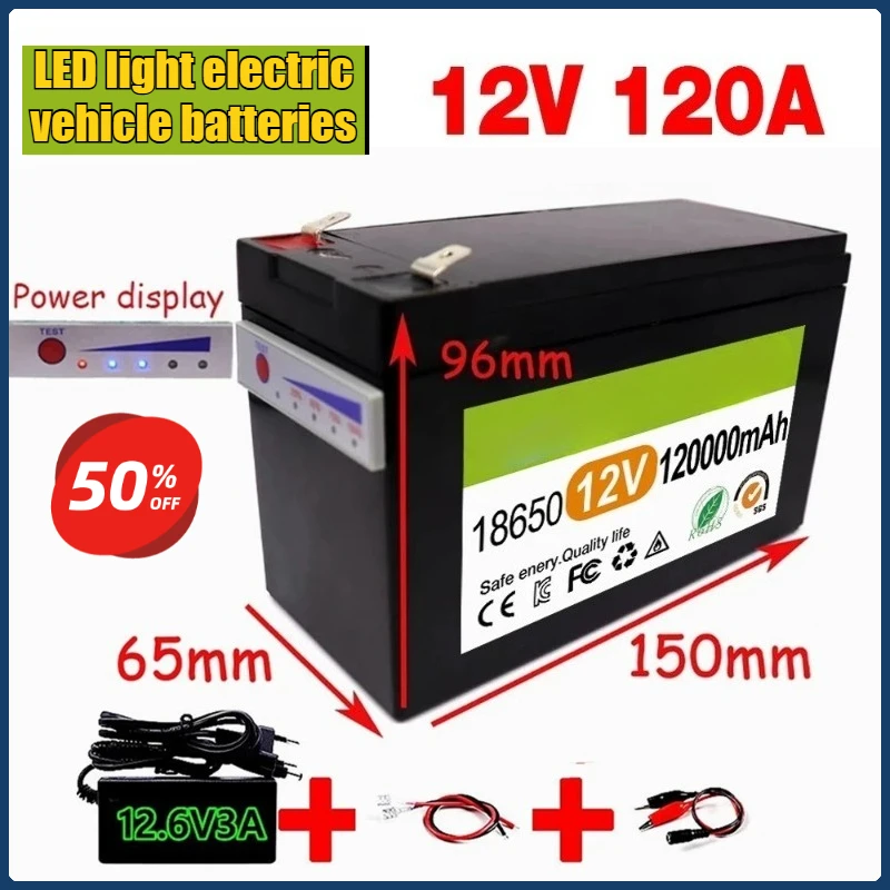 12V Lithium Battery Pack is suitable for solar energy and sprayers 3A charger for LED light electric vehicle batteries
12V Lithium Battery Pack is suitable for solar energy and sprayers 3A charger for LED light electric vehicle batteries
