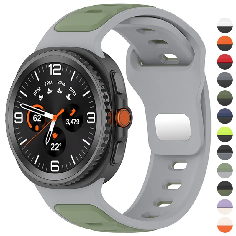 Ремешок для Samsung Galaxy Watch 8 40 мм 44 мм/Watch 8 Classic Smartwatch Мужчины Женщины Силиконовый ремешок для Galaxy Watch8 40 44 мм Correa
Ремешок для Samsung Galaxy Watch 8 40 мм 44 мм/Watch 8 Classic Smartwatch Мужчины Женщины Силиконовый ремешок для Galaxy Watch8 40 44 мм Correa