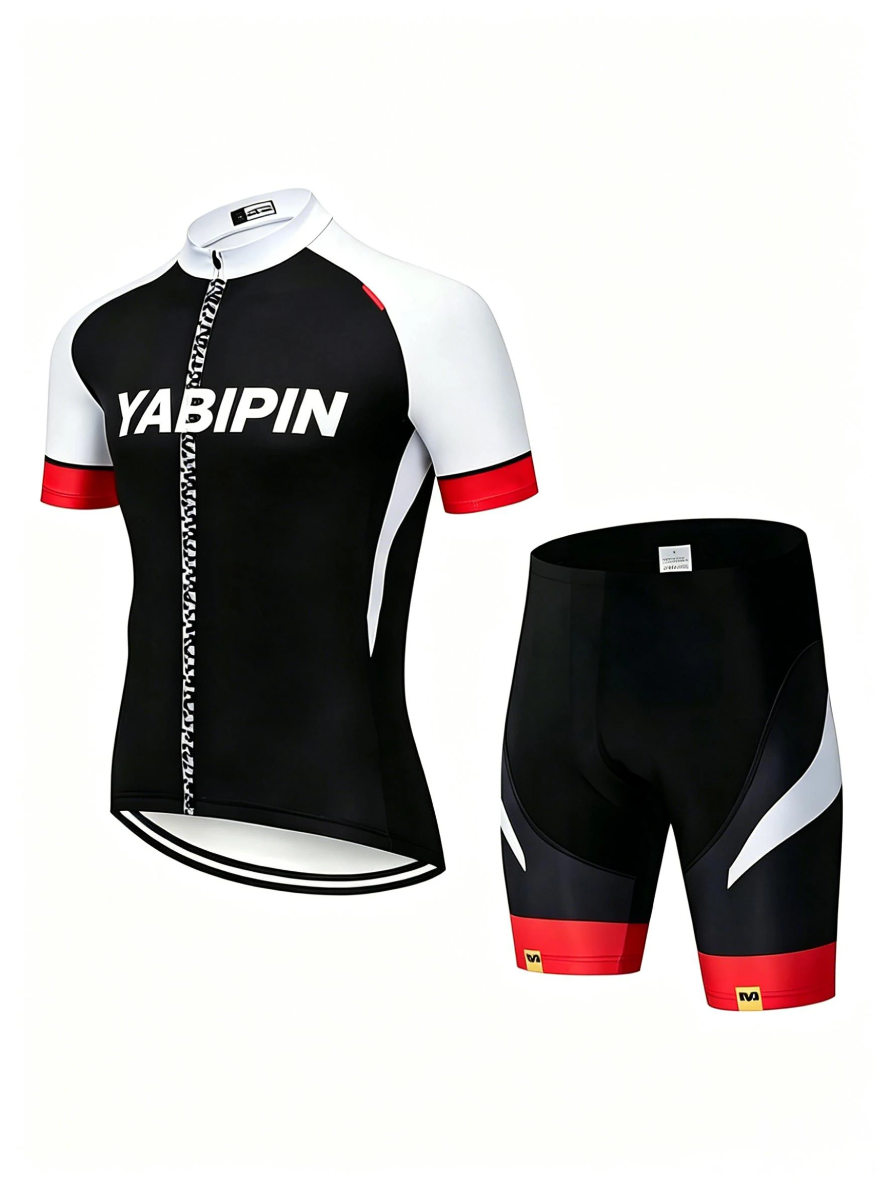 Men’s Bike Jersey 2 Piece Set, Stand Collar Full Zip Short Sleeve Quick Dry Breathable Cycling Suit for Mountain Road
Men’s Bike Jersey 2 Piece Set, Stand Collar Full Zip Short Sleeve Quick Dry Breathable Cycling Suit for Mountain Road
