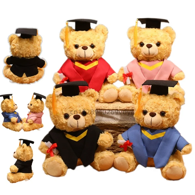 25cm Cute Doctor Cap Bear Graduation Bear Plush Doll Soft Bachelor Bear Plush Toy Birthday Graduate Gifts for Students Decor
25cm Cute Doctor Cap Bear Graduation Bear Plush Doll Soft Bachelor Bear Plush Toy Birthday Graduate Gifts for Students Decor