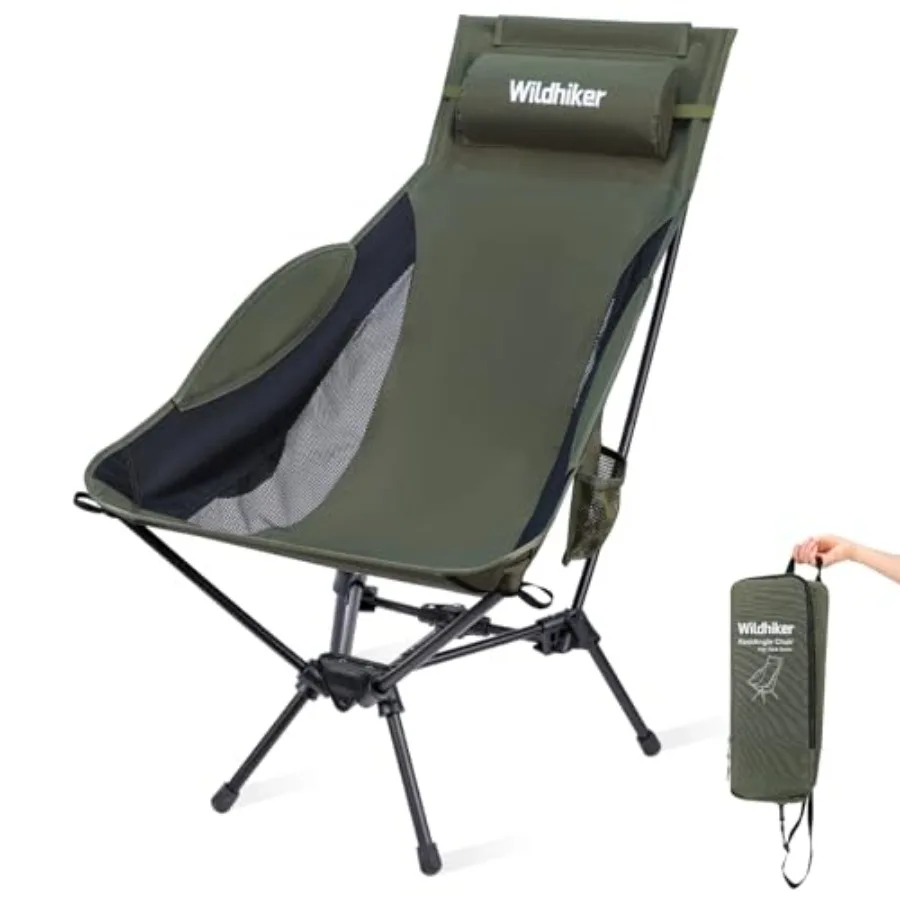 Portable Compact Folding Camping Chairs Lightweight High Back with Pillow Deep Recline ArmPads Side Pockets-for Motorcycle RV B
Portable Compact Folding Camping Chairs Lightweight High Back with Pillow Deep Recline ArmPads Side Pockets-for Motorcycle RV B