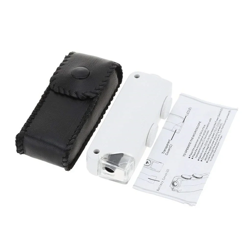 Mini 160X 200X Zoom Lighted Microscope Jewelers Loupe Magnifying Glass Multi Purpose Tool For Research And Analysis
Mini 160X 200X Zoom Lighted Microscope Jewelers Loupe Magnifying Glass Multi Purpose Tool For Research And Analysis