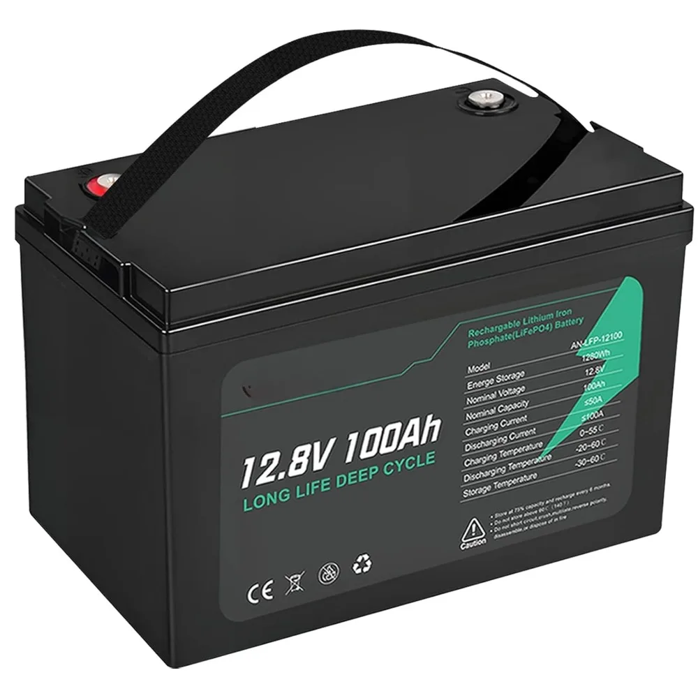 12V 100Ah LiFePO4 Lithium Battery, Up to 15000 Deep Cycles, Low-temp Protection, Ideal for RV, Marine, Trolling, Customized
12V 100Ah LiFePO4 Lithium Battery, Up to 15000 Deep Cycles, Low-temp Protection, Ideal for RV, Marine, Trolling, Customized