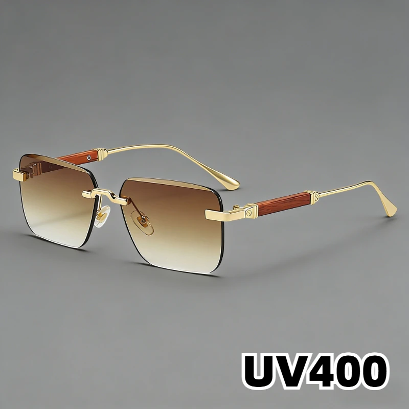 Fashion Frameless Sunglasses Unisex Retro Square Frame Designer Sun Glasses UV400 Classic Driving Shades Outdoor Travel Eyewear
Fashion Frameless Sunglasses Unisex Retro Square Frame Designer Sun Glasses UV400 Classic Driving Shades Outdoor Travel Eyewear