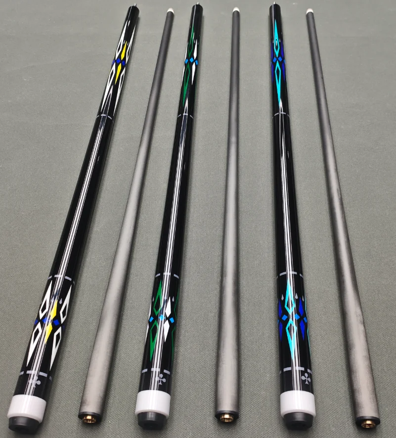 Carbon Fiber Shaft Billiard Cue, 1/2 Structure 12.5MM Tip 147CM Length Customizable for Carom Sport
Carbon Fiber Shaft Billiard Cue, 1/2 Structure 12.5MM Tip 147CM Length Customizable for Carom Sport