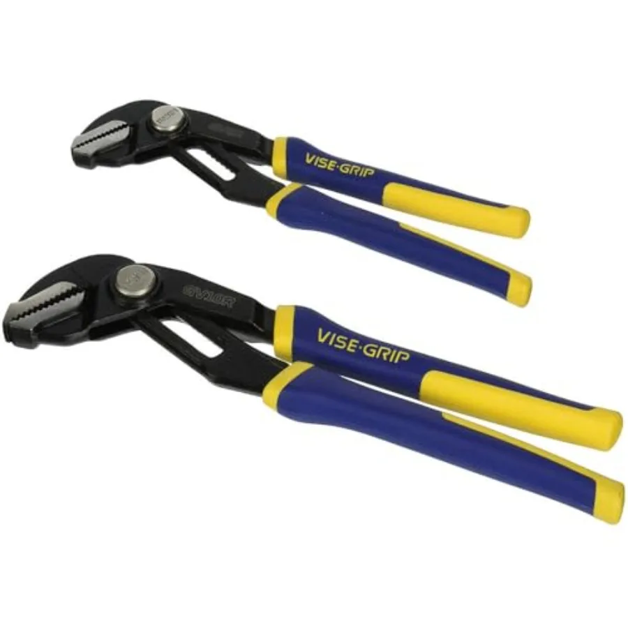 VISE-GRIP GrooveLock Pliers Set Straight Jaw 2-Piece 1802532
VISE-GRIP GrooveLock Pliers Set Straight Jaw 2-Piece 1802532