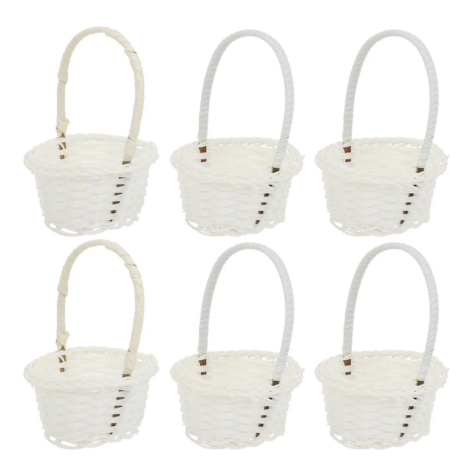 6 Pcs Picnic Rattan Country Style Basket Tray Durable Storage Home Hotel Natural Color Planting Basket Texture
6 Pcs Picnic Rattan Country Style Basket Tray Durable Storage Home Hotel Natural Color Planting Basket Texture