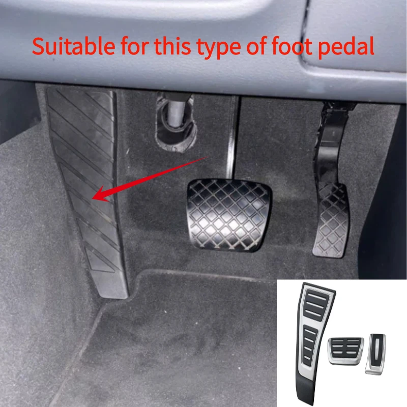 RHD For Audi A4 A5 S4 B9 8W 2017 2018 2019-2022 AT Footrest Foot Rest Dead Pedal Pad Cover Overlay Accessories
RHD For Audi A4 A5 S4 B9 8W 2017 2018 2019-2022 AT Footrest Foot Rest Dead Pedal Pad Cover Overlay Accessories
