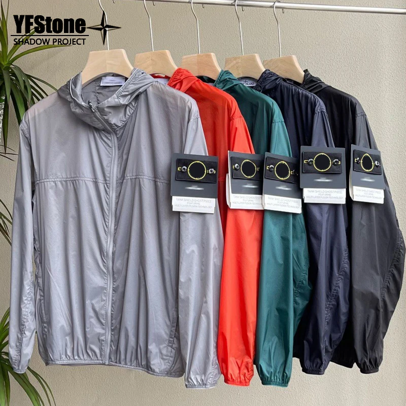 YFSTONE Trendy Stone Sve Bae Sun Protection Jaet ex Водонепроницаемая одежда Складное пальто Повседневное пальто из полиэстера и нейлона...
YFSTONE Trendy Stone Sve Bae Sun Protection Jaet ex Водонепроницаемая одежда Складное пальто Повседневное пальто из полиэстера и нейлона...