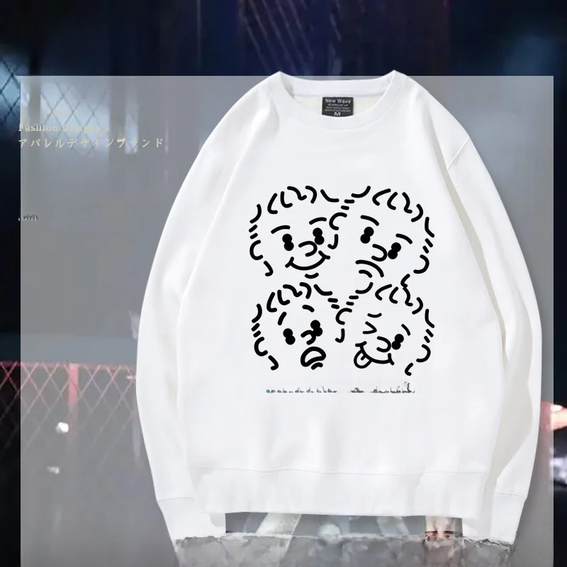 Eddie Chen Concert Tour Casual round Ne Sweatirt Spring Autumn Men Women Fun Emotion Print Loose Fit Cotton Polyester
Eddie Chen Concert Tour Casual round Ne Sweatirt Spring Autumn Men Women Fun Emotion Print Loose Fit Cotton Polyester